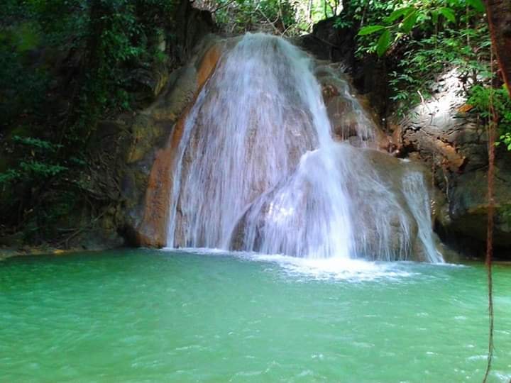 Hacienda Maria Falls in Buruanga, Aklan, Philippines