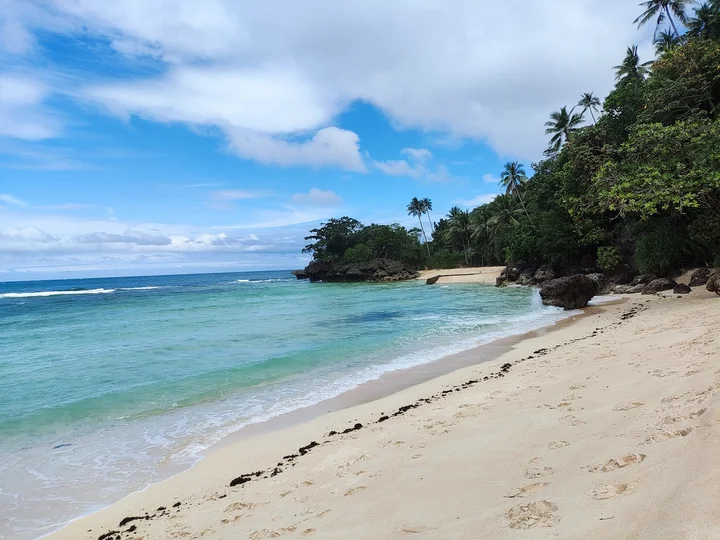 White Sand Beach at Talisay Beach in Buruanga, Aklan